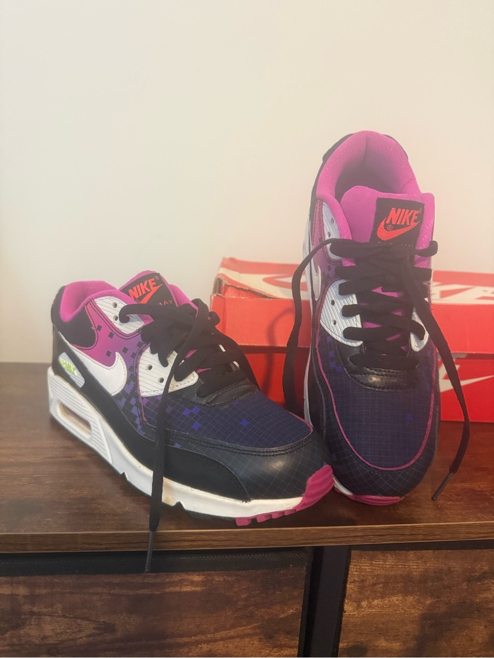 Nike Air Max 90 Premium Mesh GS sneakers